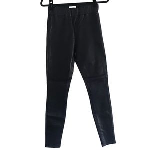 L’AGENCE Rochelle High Rise Pull On Jeans Stargazer Coated S NWT